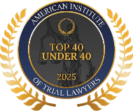 Top 40 Under 40 Badge